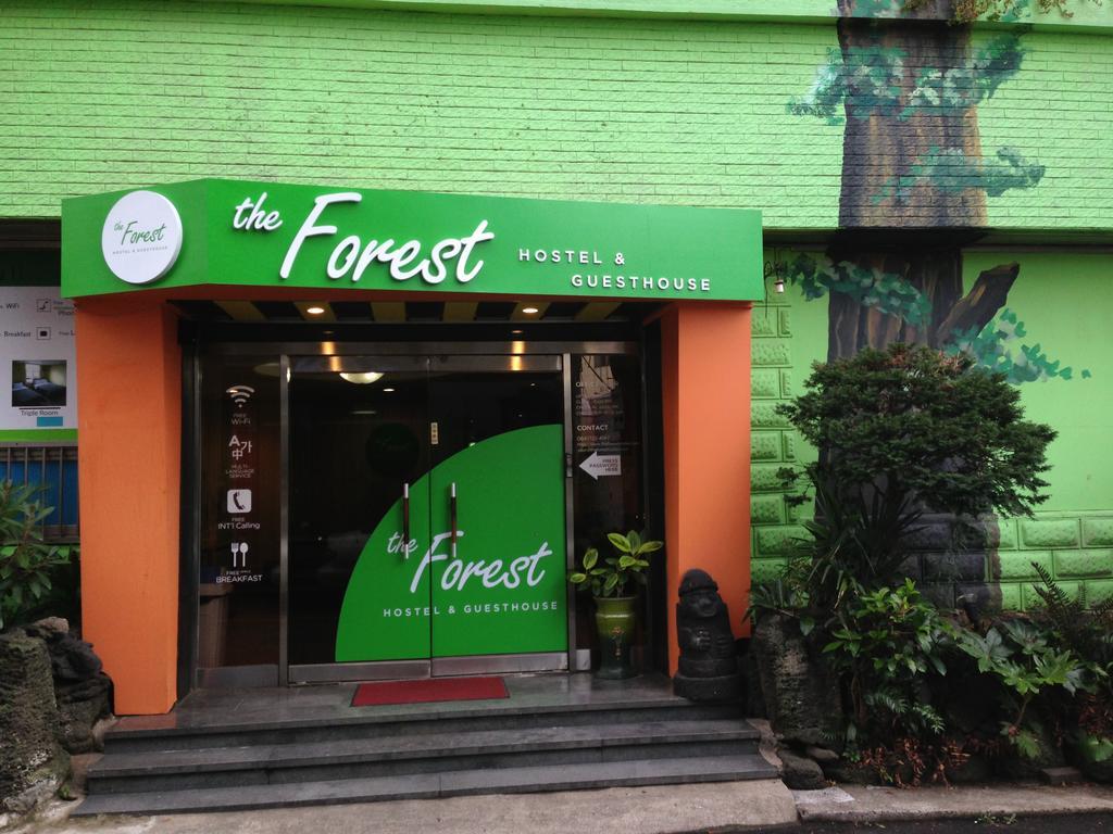 The Forest Hostel Jeju Exterior photo